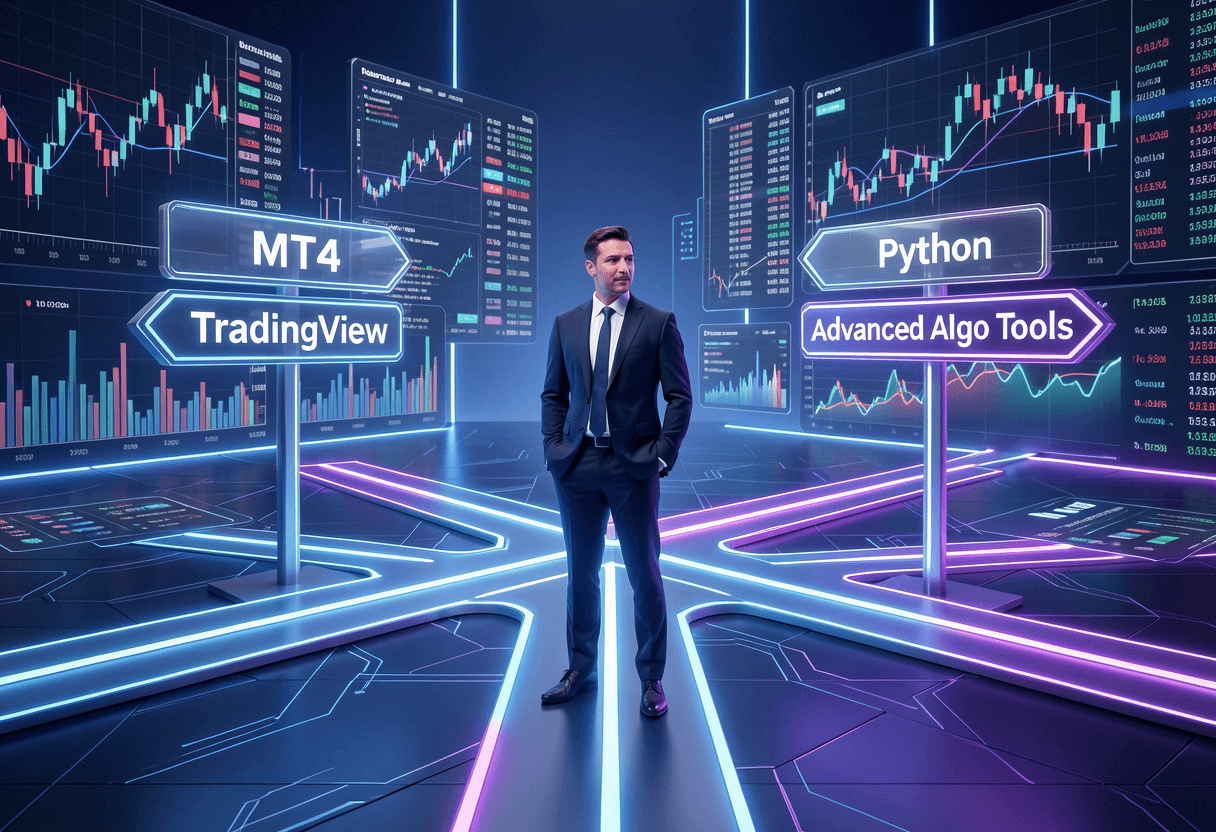 Choosing Your Algo Trading Platform: MT4, TradingView, Python & Beyond